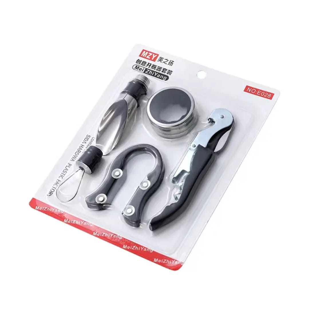 5pcs Stainless Steel Wine Bottle Opener
